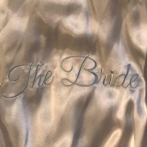 Satin Bride Robe